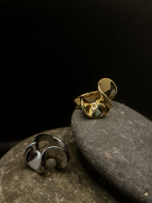 【Waterproof】 Wave Ring