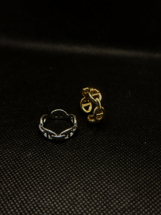 【Waterproof】 Gold Filigree Ring