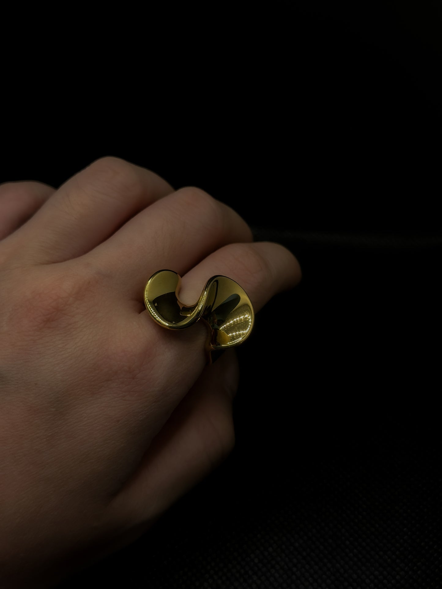 【Waterproof】 Wave Ring